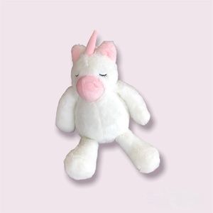 Unicorn Plush White Pink Baby Gift Sleeping Soft Toy